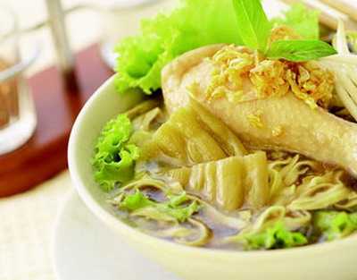 สูตรวิธีการทำอาหารไทย-ก๋วยเตี๋ยวไก่ตุ๋นมะระ